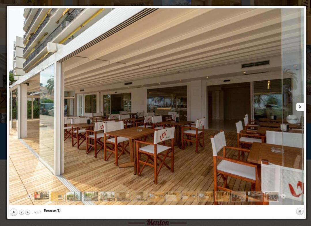 La Dolce Vita Hotel 芒通 外观 照片
